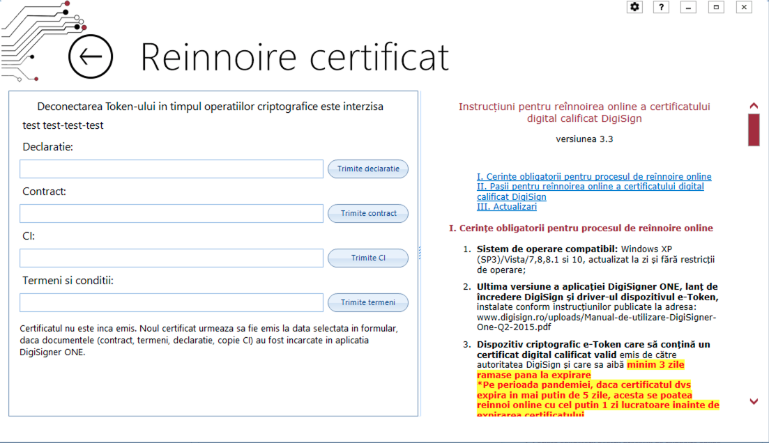 selectare documente